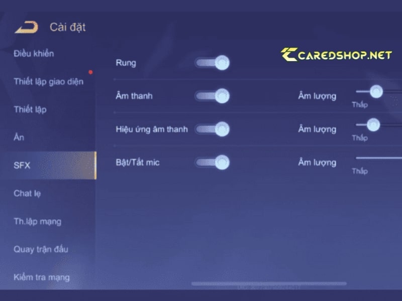 Kiểm tra mic trong Liên Quân đã bật chưa để tránh mất tiếng